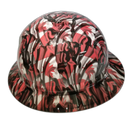 The Canadian Flag Custom Hydro Dipped Full Brim Hard Hat - Right Side View