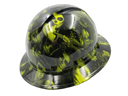 Spanish Lolita Custom Hydro Dipped Full Brim Hard Hat - Right Side View
