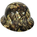 King's And Queens Custom Hydro Dipped Full Brim Hard Hat - Right Side View
