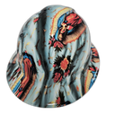 Guadalupe Nuestra Señora Guadalupe Custom Hydro Dipped Full Brim Hard Hat - Right Side View