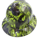 Demon Hunter Custom Hydro Dipped Full Brim Hard Hat - Back View