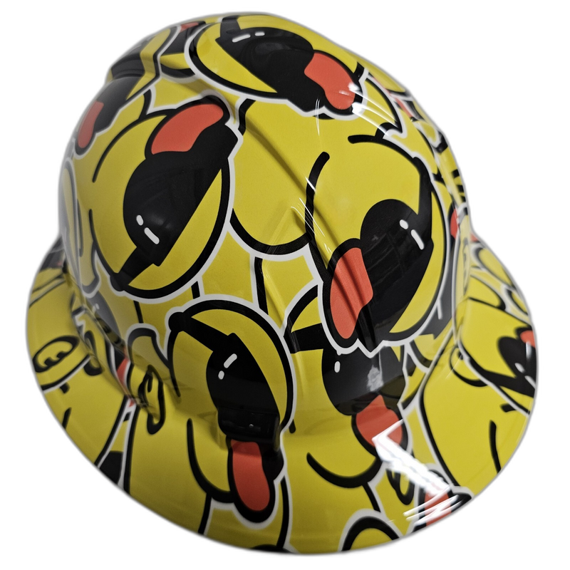 Rubber Duck Sunglasses hard hat back view