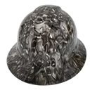 Skulls N Snakes Custom Hydro Dipped Full Brim Hard Hat - Back View