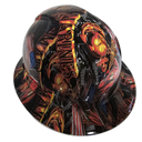 Marines Semper Fi Custom Hydro Dipped Full Brim Hard Hat - Back View