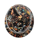 Country Boy Camo Deep Woods Custom Hydro Dipped Full Brim Hard Hat - Top View