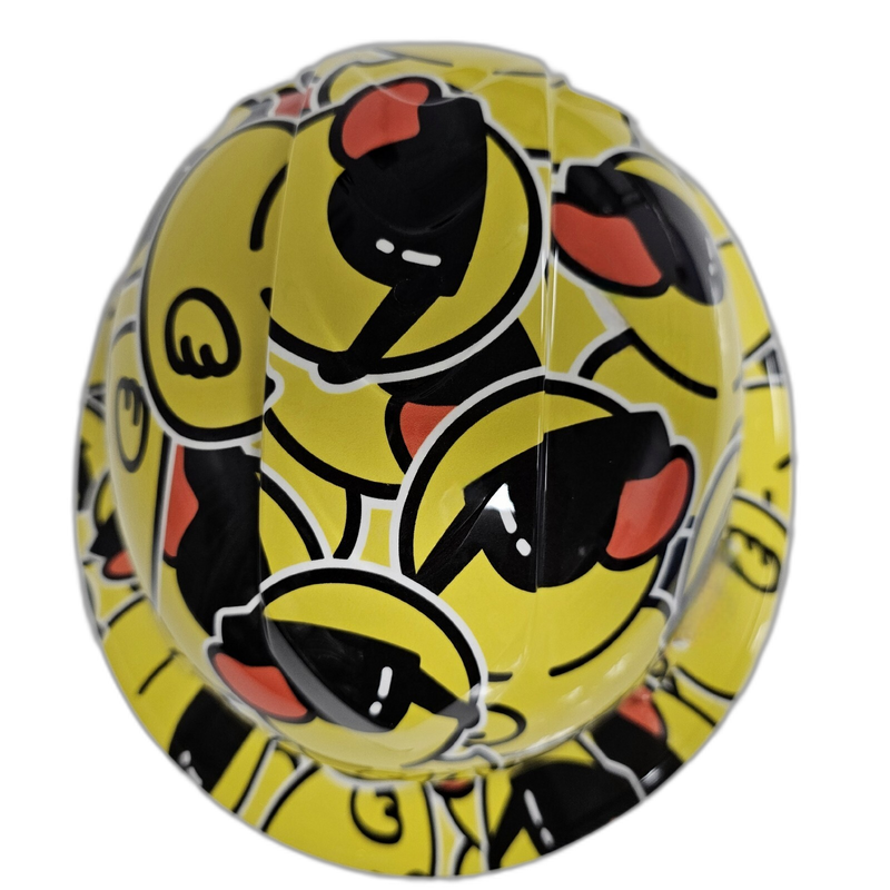 Rubber Duck Sunglasses hard hat top view