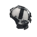 Human Reign Camo Crazy Custom Hydro Dipped Full Brim Hard Hat - Top View