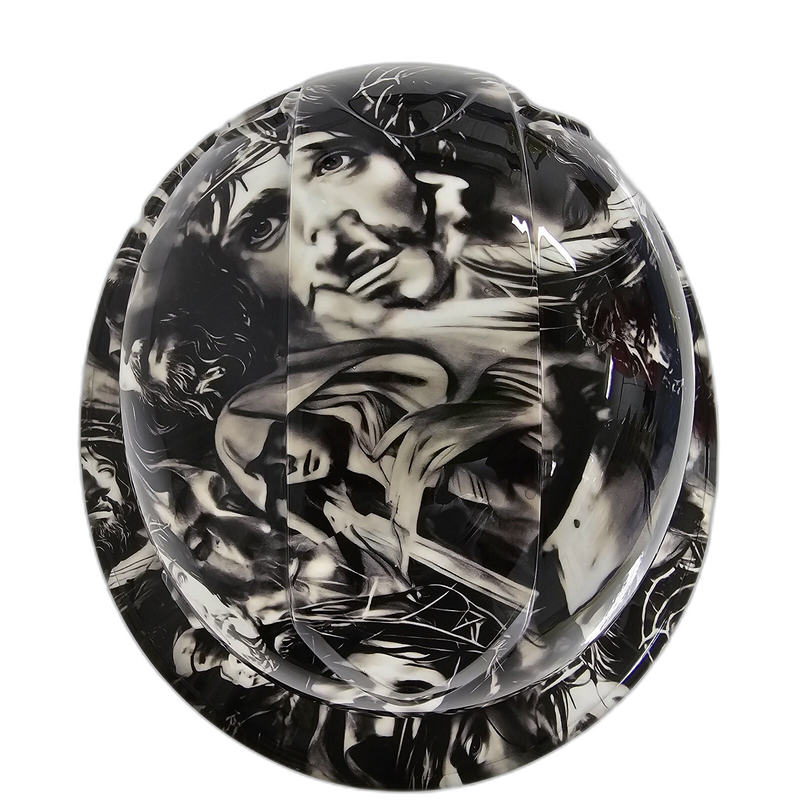 Jesus Christ Crown of Thorns hard hat top view