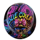 Blue Collar Baddie Women's custom hydro dipped hard hat - detail